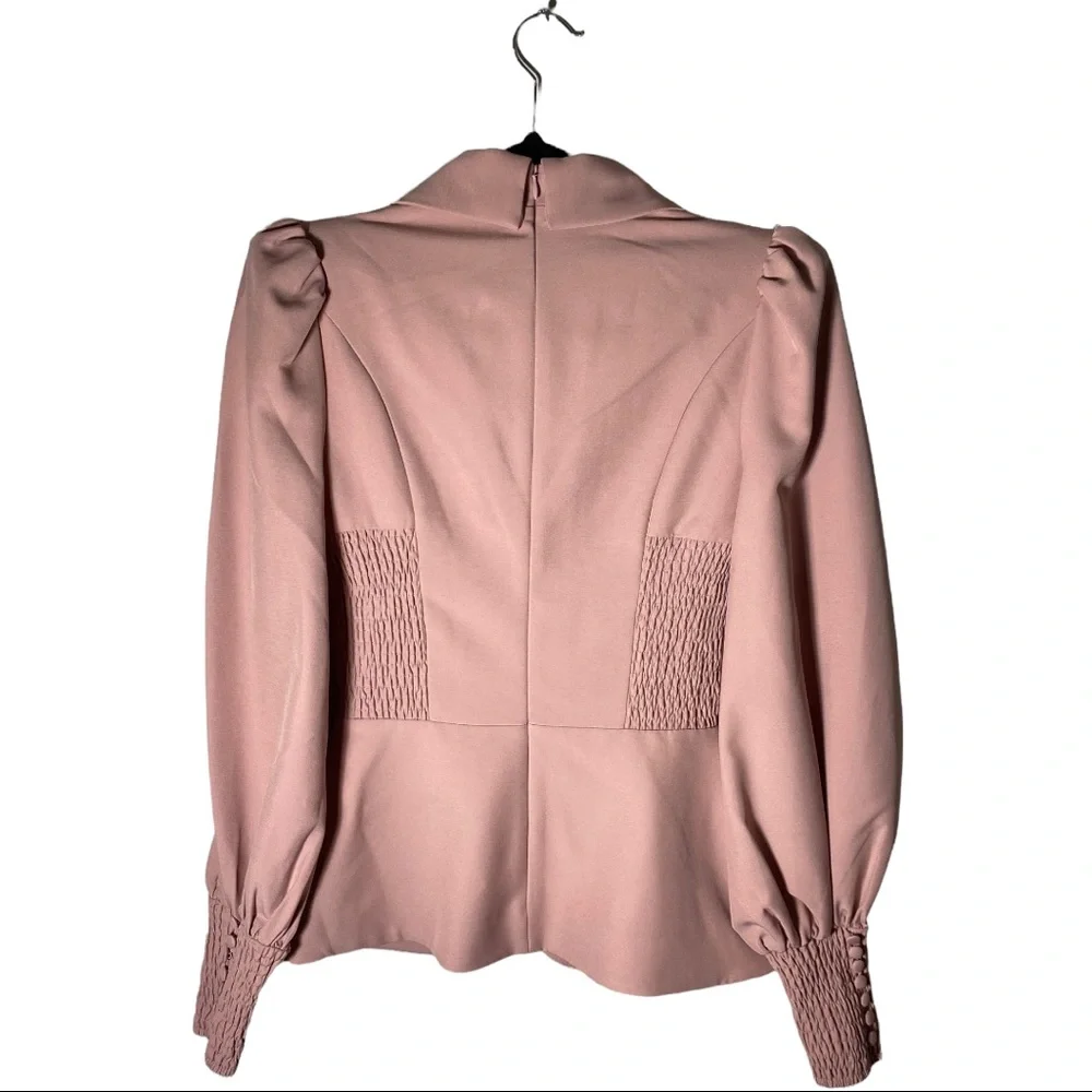 New without tags Lavish Alice corset button blazer co-ord in pink - Picture 5 of 9